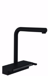Picture of Hansgrohe Aquno Select M81 Einhebel-Küchenmischer 250, Ausziehauslauf, 2jet, sBox, Mattschwarz , Art.Nr. : 73830670