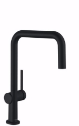 Picture of Hansgrohe Talis M54 Einhebel-Küchenmischer U 220, 1jet, Mattschwarz , Art.Nr. : 72806670