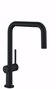 Picture of Hansgrohe Talis M54 Einhebel-Küchenmischer U 220, 1jet, Mattschwarz , Art.Nr. : 72806670