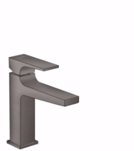 Picture of Hansgrohe Metropol Einhebel-Waschtischmischer 110 mit Hebelgriff und Push-Open Ablaufgarnitur, brushed black chrome , Art.Nr. : 32507340