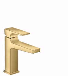 Picture of Hansgrohe Metropol Einhebel-Waschtischmischer 110 mit Hebelgriff und Push-Open Ablaufgarnitur, polished gold-optic , Art.Nr. : 32507990