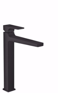 Picture of Hansgrohe Metropol Einhebel-Waschtischmischer 260 mit Hebelgriff und Push-Open Ablaufgarnitur, Mattschwarz , Art.Nr. : 32512670