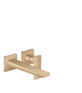 Picture of Hansgrohe Metropol Einhebel-Waschtischmischer Unterputz für Wandmontage mit Hebelgriff und Auslauf 22,5 cm, brushed bronze , Art.Nr. : 32526140