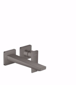 Picture of Hansgrohe Metropol Einhebel-Waschtischmischer Unterputz für Wandmontage mit Hebelgriff und Auslauf 22,5 cm, brushed black chrome , Art.Nr. : 32526340