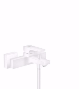 Picture of Hansgrohe Metropol Einhebel-Wannenmischer Aufputz mit Hebelgriff, Mattweiß , Art.Nr. : 32540700