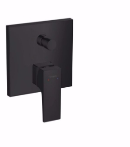 Picture of Hansgrohe Metropol Einhebel-Wannenmischer Unterputz mit Hebelgriff und integrierter Sicherungskombination, Mattschwarz , Art.Nr. : 32546670