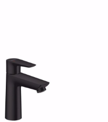 Picture of Hansgrohe Talis E Einhebel-Waschtischmischer 110 CoolStart mit Zugstangen-Ablaufgarnitur, Mattschwarz , Art.Nr. : 71713670