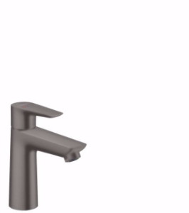 Picture of Hansgrohe Talis E Einhebel-Waschtischmischer 110 CoolStart mit Zugstangen-Ablaufgarnitur, brushed black chrome , Art.Nr. : 71713340