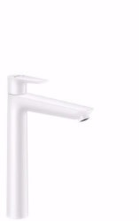 Picture of Hansgrohe Talis E Einhebel-Waschtischmischer 240 mit Zugstangen-Ablaufgarnitur, Mattweiß , Art.Nr. : 71716700