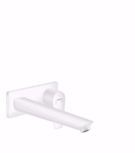 Picture of Hansgrohe Talis E Einhebel-Waschtischmischer Unterputz für Wandmontage mit Auslauf 22,5 cm, Mattweiß , Art.Nr. : 71734700