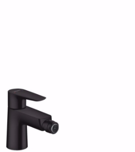Picture of Hansgrohe Talis E Einhebel-Bidetmischer 80 mit Zugstangen-Ablaufgarnitur, Mattschwarz , Art.Nr. : 71720670