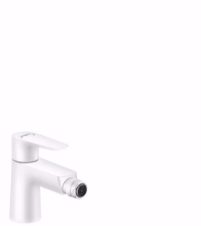 Picture of Hansgrohe Talis E Einhebel-Bidetmischer 80 mit Zugstangen-Ablaufgarnitur, Mattweiß , Art.Nr. : 71720700