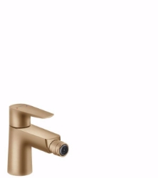 Picture of Hansgrohe Talis E Einhebel-Bidetmischer 80 mit Zugstangen-Ablaufgarnitur, brushed bronze , Art.Nr. : 71720140