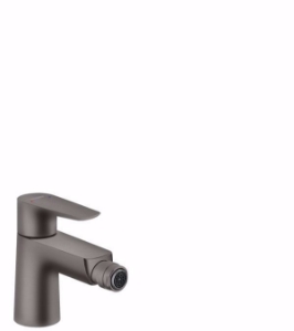 Picture of Hansgrohe Talis E Einhebel-Bidetmischer 80 mit Zugstangen-Ablaufgarnitur, brushed black chrome , Art.Nr. : 71720340