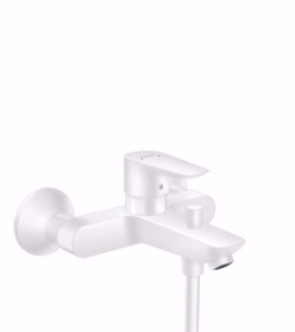 Picture of Hansgrohe Talis E Einhebel-Wannenmischer Aufputz, Mattweiß , Art.Nr. : 71740700