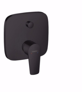 Picture of Hansgrohe Talis E Einhebel-Wannenmischer Unterputz mit integrierter Sicherungskombination, Mattschwarz , Art.Nr. : 71474670