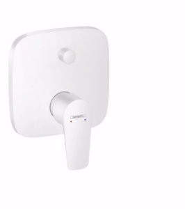 Picture of Hansgrohe Talis E Einhebel-Wannenmischer Unterputz mit integrierter Sicherungskombination, Mattweiß , Art.Nr. : 71474700