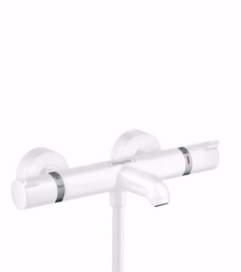 Picture of Hansgrohe Ecostat Wannenthermostat Comfort Aufputz, Mattweiß , Art.Nr. : 13114700