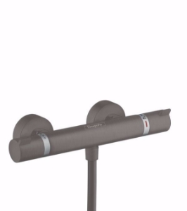 Picture of Hansgrohe Ecostat Brausenthermostat Comfort Aufputz, brushed black chrome , Art.Nr. : 13116340