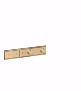 Picture of Hansgrohe RainSelect Thermostat Unterputz für 2 Verbraucher, brushed bronze , Art.Nr. : 15380140