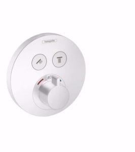 Picture of Hansgrohe ShowerSelect S Thermostat Unterputz für 2 Verbraucher, Mattweiß , Art.Nr. : 15743700