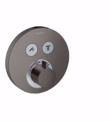 Picture of Hansgrohe ShowerSelect S Thermostat Unterputz für 2 Verbraucher, brushed black chrome , Art.Nr. : 15743340