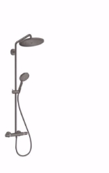 Picture of Hansgrohe Croma Select S Showerpipe 280 1jet mit Ecostat Comfort Thermostat, brushed black chrome , Art.Nr. : 26890340