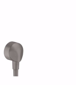 Picture of Hansgrohe FixFit Wandanschluss E ohne Rückflussverhinderer, brushed black chrome , Art.Nr. : 27454340