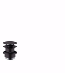 Picture of Hansgrohe Ablaufgarnitur Push-Open für Waschtisch- und Bidetmischer, Mattschwarz , Art.Nr. : 50100670