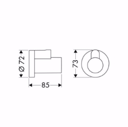 Picture of Hansgrohe Schuber, brushed bronze , Art.Nr. : 13950140