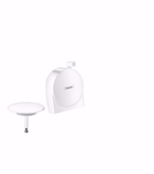 Picture of Hansgrohe Exafill S Fertigset Wanneneinlauf mit Ab- und Überlaufgarnitur, Mattweiß , Art.Nr. : 58117700