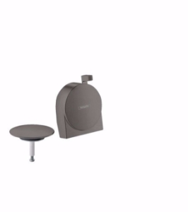 Picture of Hansgrohe Exafill S Fertigset Wanneneinlauf mit Ab- und Überlaufgarnitur, brushed black chrome , Art.Nr. : 58117340