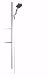 Picture of Hansgrohe Rainfinity Brausenset 130 3jet mit Brausenstange 150 cm, chrom , Art.Nr. : 27673000