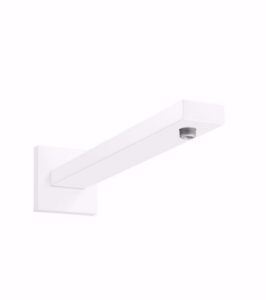 Picture of Hansgrohe Brausenarm eckig 38,9 cm, Mattweiß , Art.Nr. : 27694700