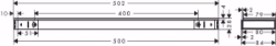 Picture of Hansgrohe Rainfinity Ablage 500, chrom , Art.Nr. : 26844000