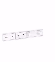 Picture of Hansgrohe RainSelect Thermostat Unterputz für 3 Verbraucher, Mattweiß , Art.Nr. : 15381700