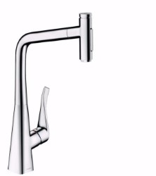Picture of Hansgrohe Metris Select M71 Einhebel-Küchenmischer 320, Ausziehbrause, 2jet, sBox, chrom , Art.Nr. : 73816000