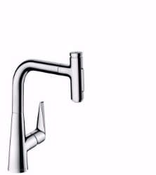 Picture of Hansgrohe Talis Select M51 Einhebel-Küchenmischer 220, Ausziehbrause, 2jet, chrom , Art.Nr. : 72824000