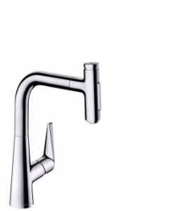 Picture of Hansgrohe Talis Select M51 Einhebel-Küchenmischer 220, Ausziehbrause, 2jet, chrom , Art.Nr. : 72824000