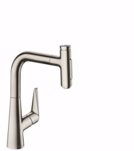 Picture of Hansgrohe Talis Select M51 Einhebel-Küchenmischer 220, Ausziehbrause, 2jet, edelstahl finish , Art.Nr. : 72824800