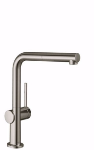 Picture of Hansgrohe Talis M54 Einhebel-Küchenmischer 270, Ausziehauslauf, 1jet, sBox, edelstahl finish , Art.Nr. : 72809800