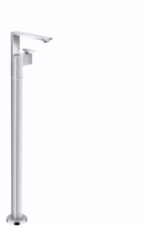 Picture of AXOR Edge Einhebel-Waschtischmischer bodenstehend mit Push-Open Ablaufgarnitur - Diamantschliff, chrom , Art.Nr. : 46041000