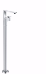 Picture of AXOR Edge Einhebel-Waschtischmischer bodenstehend mit Push-Open Ablaufgarnitur, chrom , Art.Nr. : 46040000
