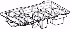 Picture of Geberit FlowFit Koffereinsatz 20-l für Pressgeräte ECO203 und ACO203, Art.Nr. :691.157.00.1