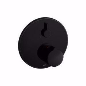 Picture of Dusche matt black Fertigmontageset mit Thermostat Funktionseinheit style, matt black, 1 Abgang, BlueBox, Art.Nr. : 21.004.802.176
