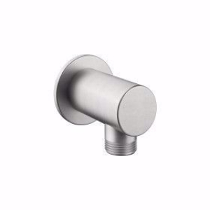 Picture of Brausenhalter brushed steel Schlauchanschluss style, brushed steel, Art.Nr. : 26.000.610.177