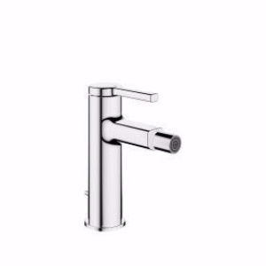 Picture of KWC AVA 2.0 Bidet chromeline A 110 Hebelmischer Auslauf fest Kugelgelenk-Neoperl® Caché®, chromeline, mit Ablaufventil, Art.Nr. : 13.461.041.000FL