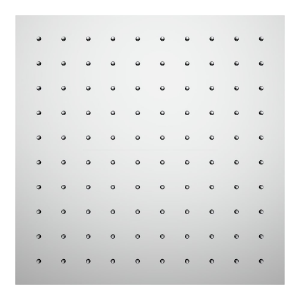 Picture of Laufen Armaturen - Regenbrause 300 x 300 mm, quadratisch, mit RubiClean, Edelstahl , Art.Nr. : HF504732100000