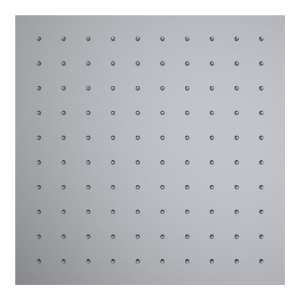 Picture of Laufen Armaturen - Regenbrause 300 x 300 mm, quadratisch, mit RubiClean, Edelstahl , Art.Nr. : HF504732441000