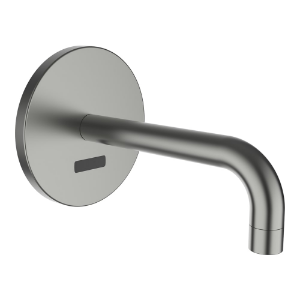 Picture of Laufen Armaturen - Elektronische UP-Waschtischarmatur mit Netzteil, mit IR-Sensoren, für Kalt- oder Mischwasser, Ausladung 175 mm, Festauslauf, zu Simibox Standard & Simibox Light, PVD inox look , Art.Nr. : HF707023423000